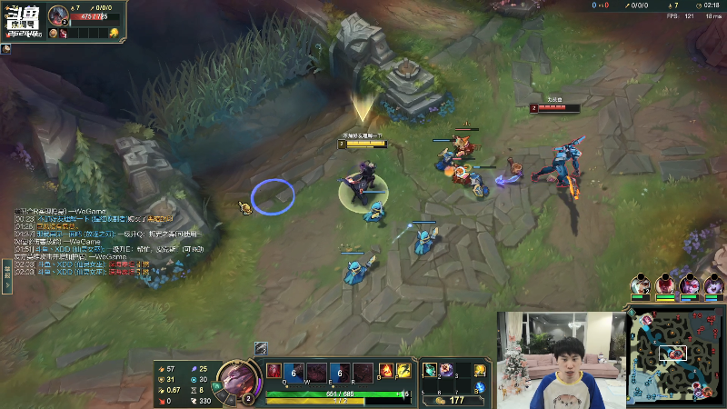 【英雄联盟】金咕咕金咕咕doinb的精彩时刻 20211126 22点场