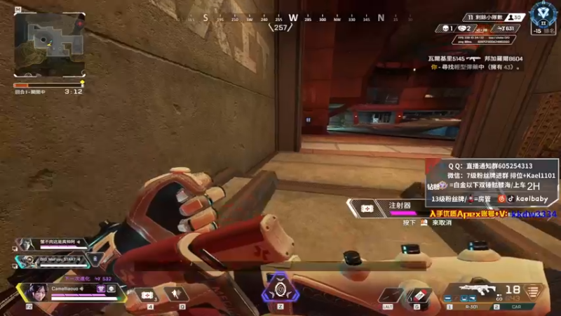 【2021-11-27 01点场】YW三冰卡尔：场伤4000 钻粉骷髅海！爆杀