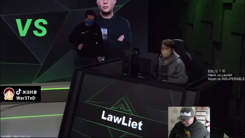 【TED出品】ESL总决赛C组 Lawliet vs Hawk 状态相当好