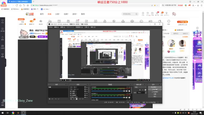 【2021-11-27 17点场】西瓜Melon1：西瓜：峡谷750上1000 打野教学