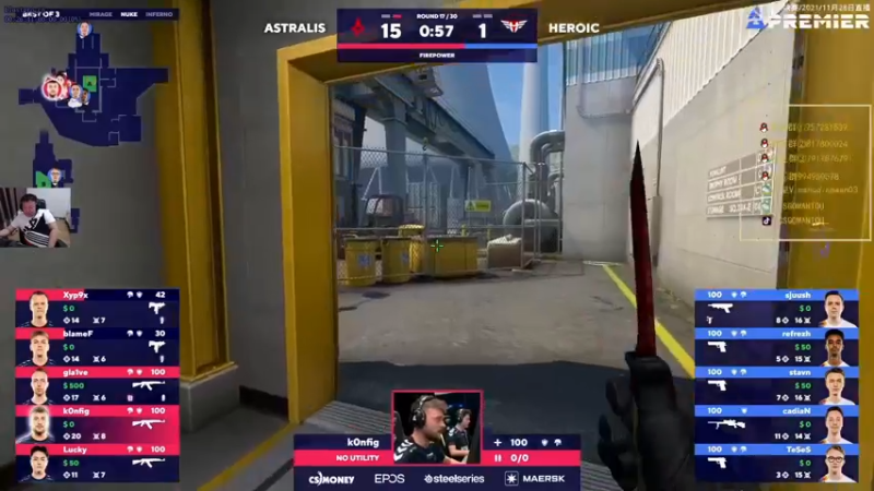 【2021-11-28 05点场】CSGO馒头：8点半解说BLAST