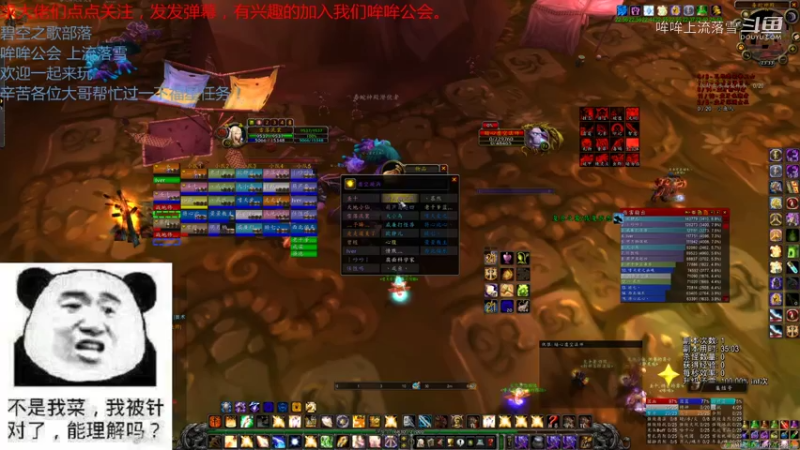 【魔兽怀旧服】碧空之歌部落，哞哞公会11月25日一团竞速视频 23点场