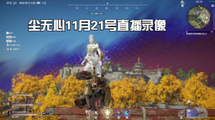 尘无心11月21号直播录像