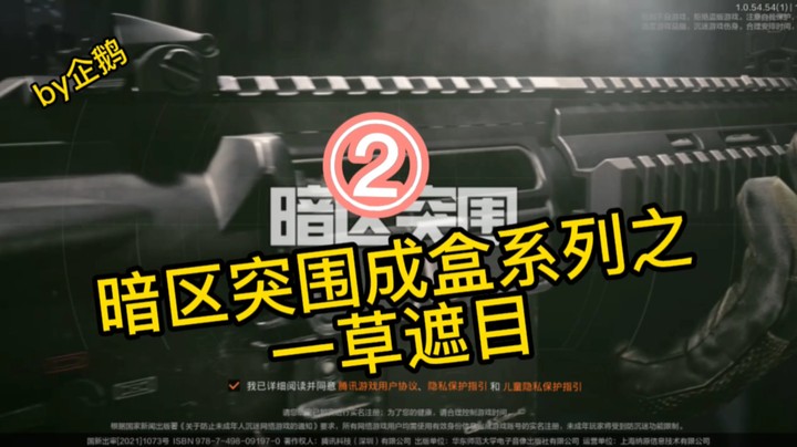 暗区突围成盒系列第二篇-一草遮目