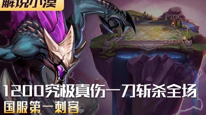 国服第一刺客，1200究极真伤一刀斩杀全场