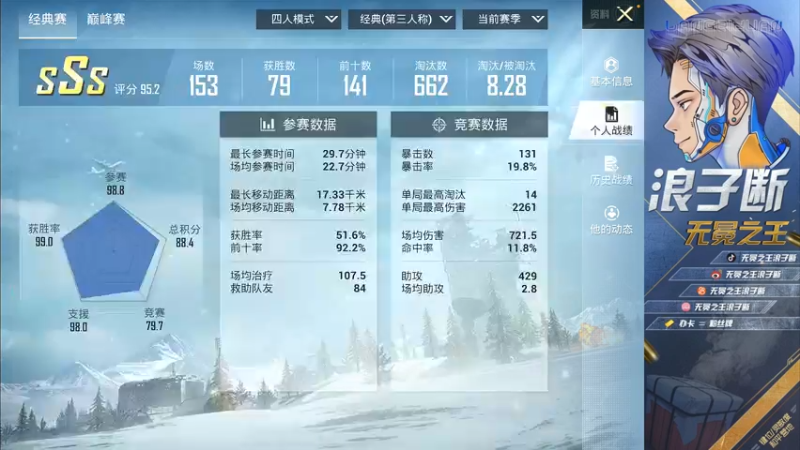 【2021-11-30 19点场】无冕之王浪子断：【最精彩的游戏直播】