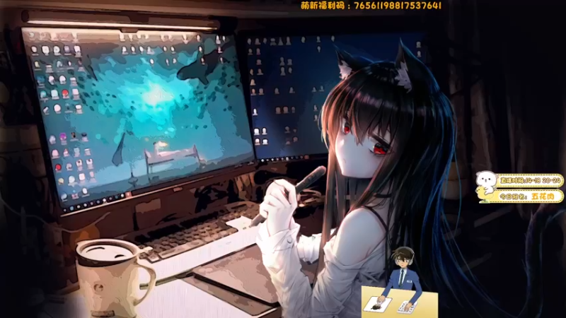 【2021-11-30 20点场】浪子零i：【浪子零】1V4国风恐怖游戏