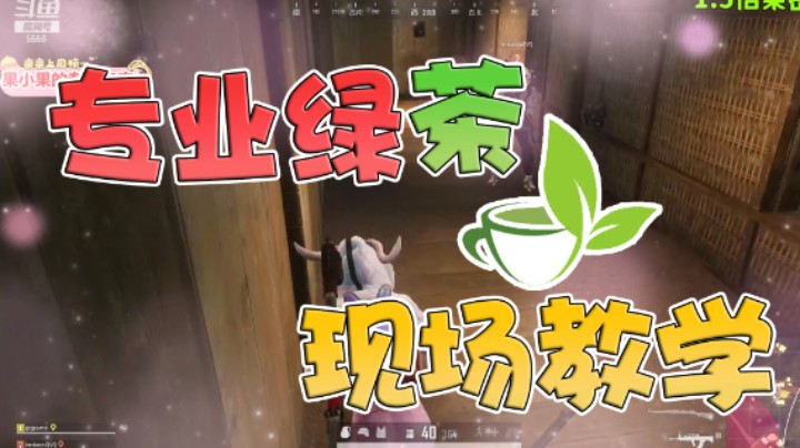 果小果吃鸡双排，队友竟然是深藏不露的绿茶？