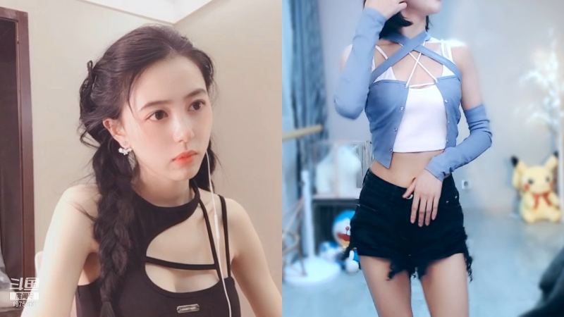 我在斗鱼看沫沫同学丶直播舞蹈