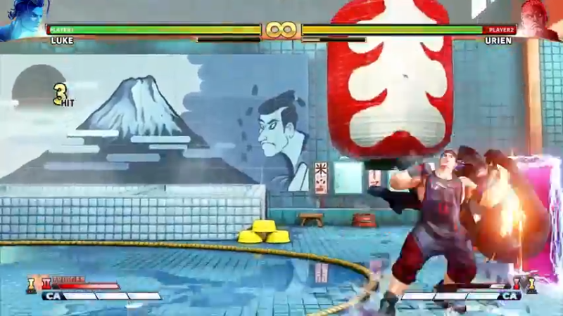 Desk大神示范！街霸5最新角色Luke的限定连段