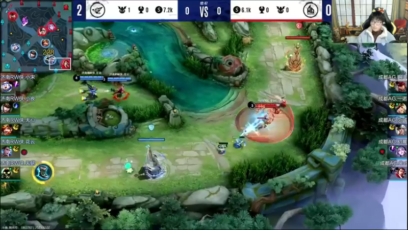 【2021-12-02 20点场】解说潇洒：季后赛：AG   VS  RW.侠