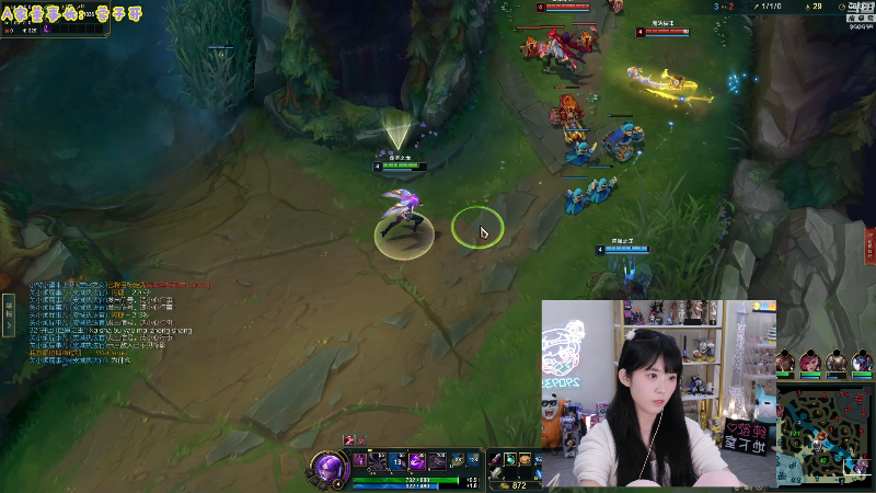 我在斗鱼看不2不叫周淑怡直播LOL手游