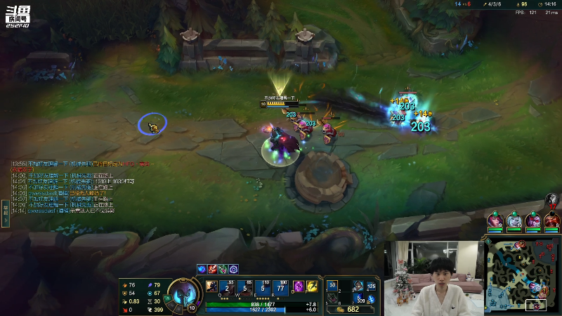 【英雄联盟】金咕咕金咕咕doinb的精彩时刻 20211203 00点场