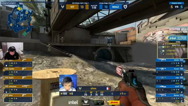 【2021-12-02 21点场】CSGO馒头：晚上8点10分天禄打G2天禄加油！