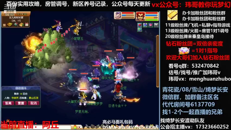 【2021-11-30 19点场】玮哥爱梦幻：绮梦五门68天-明天飞升-送攻略
