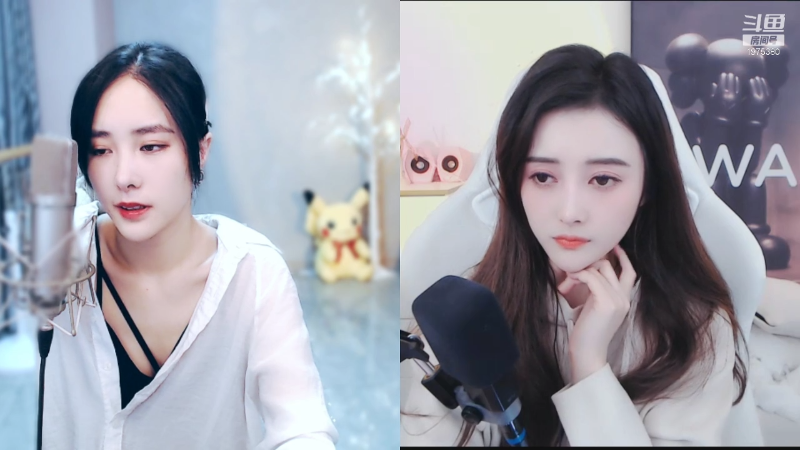 我在斗鱼看沫沫同学丶直播舞蹈