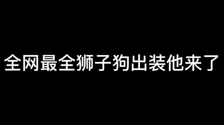 国服第一个千分王者实测，荃湾最全的狮子狗天赋出装他来了！