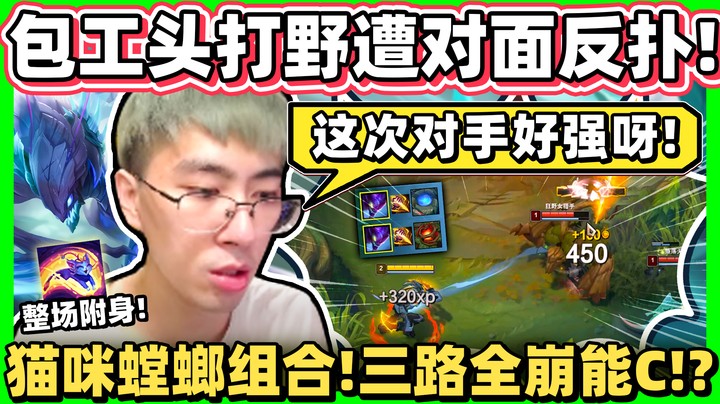【猴哥】辅助认证唯一大腿！附身整场！猫咪螳螂组合能C？这次的敌人难度很高！