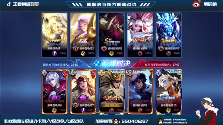 【羽辰鸽鸽丶】：7-3马超这打野这队友很难输啊