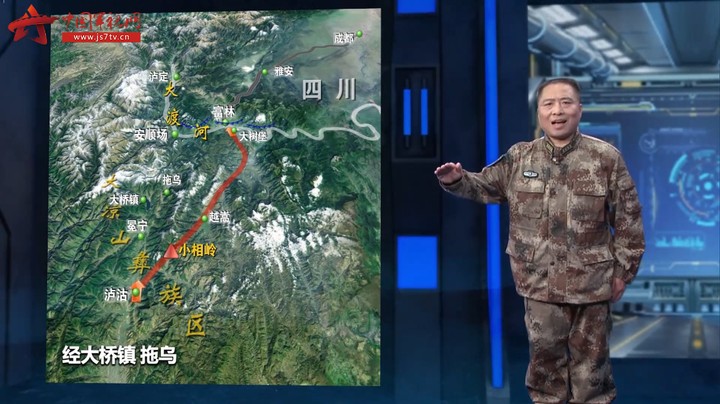 想要到达大渡河 红军可以选择的两条路有何区别