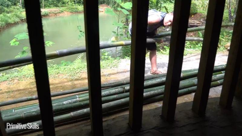 《隐居生活10生态竹筏7【如果你想净身隐居，你需要会的技能都在这里】