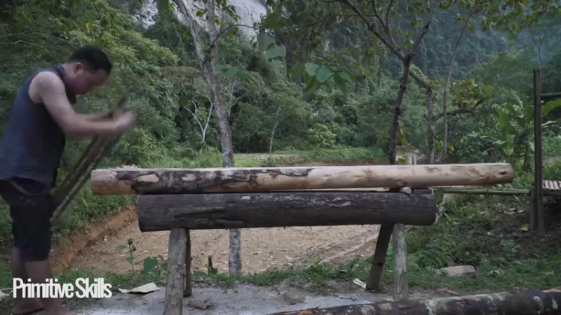 《隐居生活11建造大鱼塘11【如果你想净身隐居，你需要会的技能都在这里】