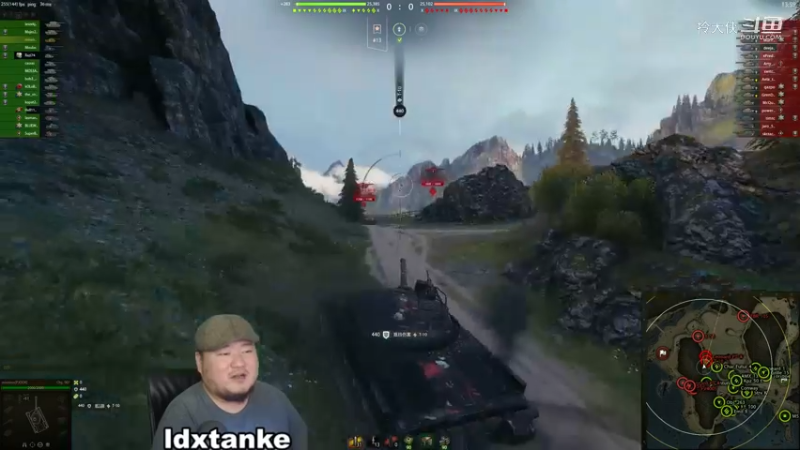 【坦克世界】万伤迂回907以退为进 三星M60时明时不明