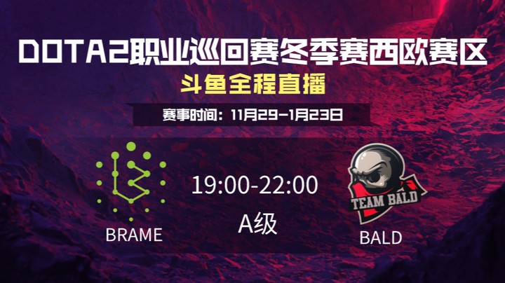 DPC冬季赛西欧赛区 Brame VS Bald 第二场