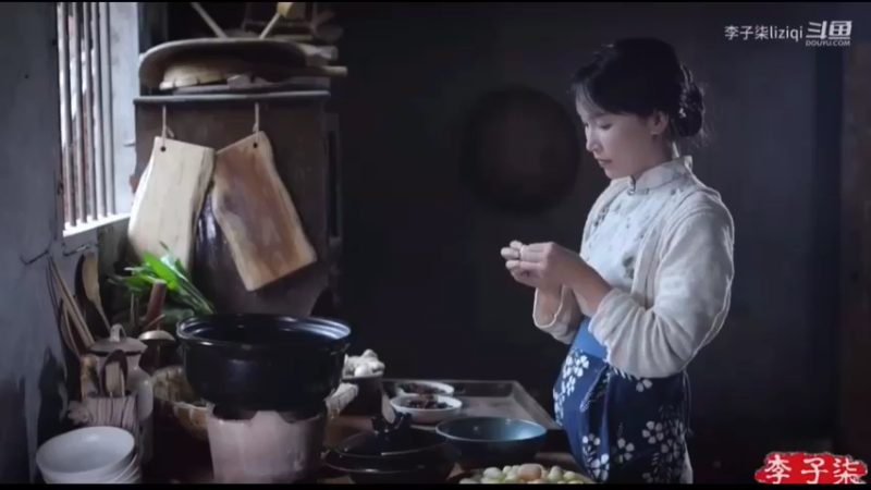 李子柒：盐煎土豆