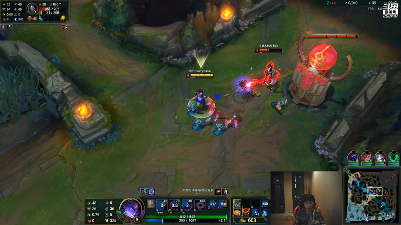【英雄联盟】金咕咕金咕咕doinb的精彩时刻 20211205 00点场