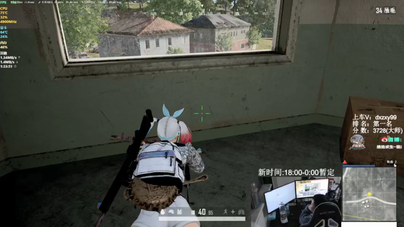【2021-12-05 01点场】狙击教官：第二冲第一！