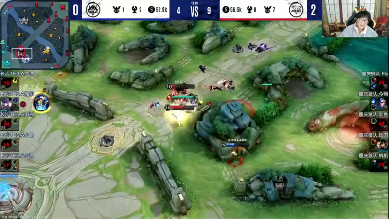 【2021-12-05 20点场】解说潇洒：胜者组：狼队  VS  滔搏