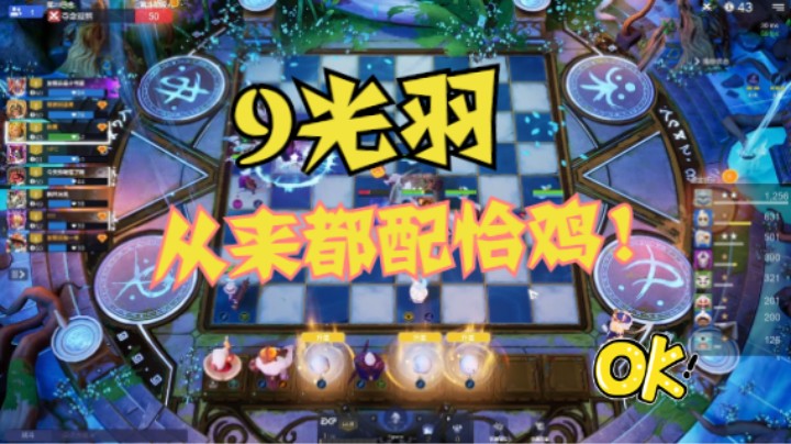 9光羽鸡，配乎？甚配也！