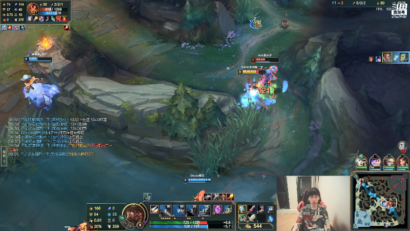 【英雄联盟】金咕咕金咕咕doinb的精彩时刻 20211206 03点场