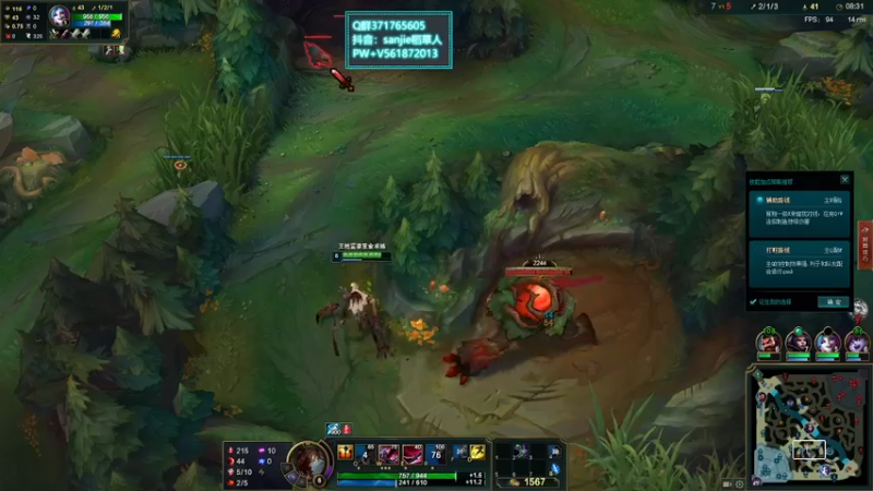 【2021-12-06 19点场】MQ丶一流稻草人三界：三界：S3的老稻草一区大师冲王者