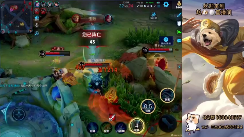 【2021-12-05 23点场】荣耀英雄宋人头：荣耀英雄宋人头的直播间