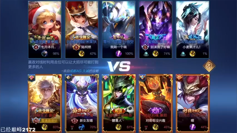 【林蒙m】：7-2嬴政，对手放弃抵抗了，家都不守了
