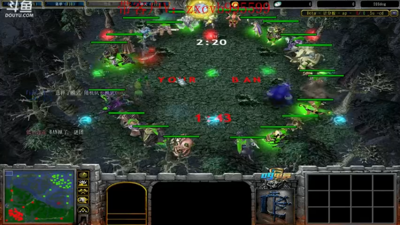 【599zxcv】：对局解说，细节分析，然你看的明白