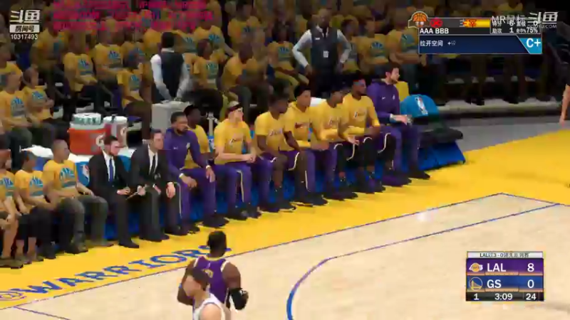 【NBA2K】MR鼠标的精彩时刻 湖人总冠军4-最强突射手