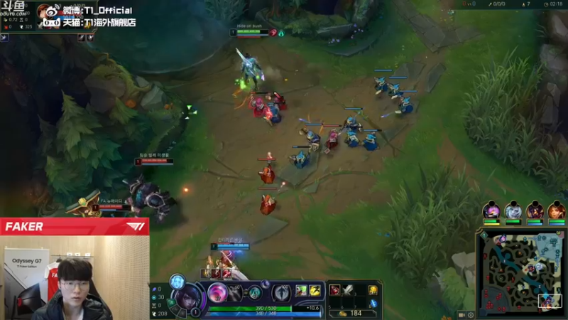 【2021-12-07 20点场】T1直播faker：T1 Faker
