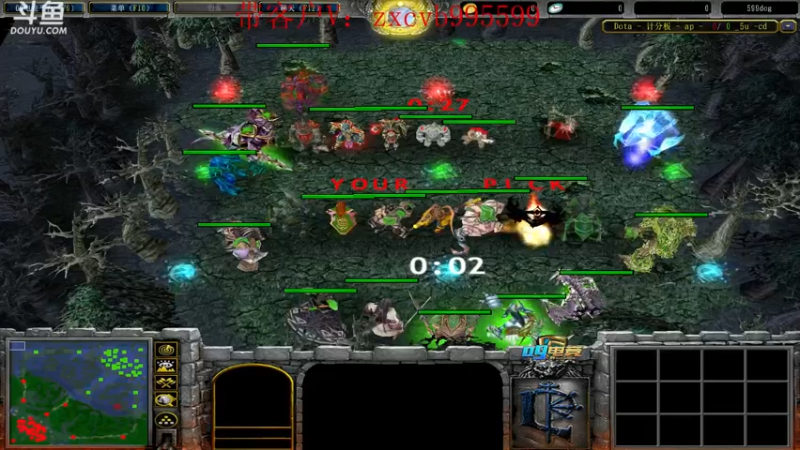 【2021-12-07 19点场】599zxcv：组队赛。今天ob小组赛。三分钟延迟