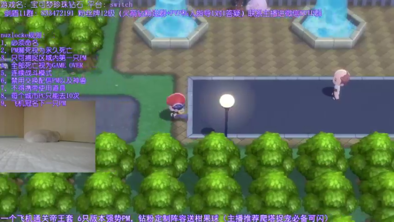 【2021-12-07 21点场】墨羽小祎：珍珠nuzlocke2.0模式，爬塔教学