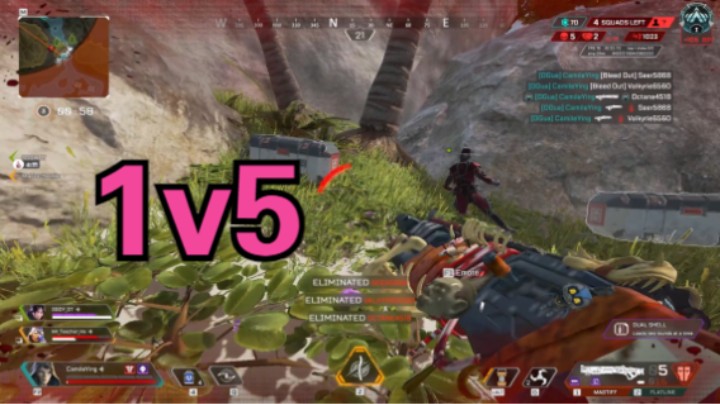 1v5！！！ 排位 排位 很荣幸排到各位