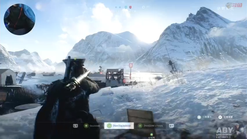 【2021-12-08 19点场】Aby叔叔：[ps4战地2042]手柄豚豚