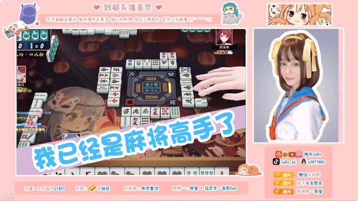 我已经是麻将高手了