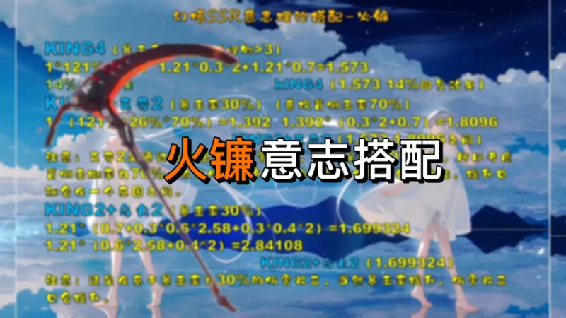 【幻塔】火镰意志搭配