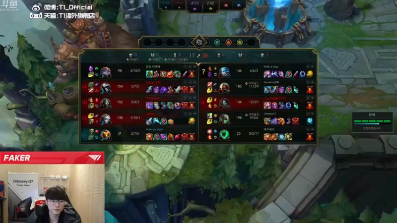 【2021-12-10 20点场】T1直播faker：T1 Faker