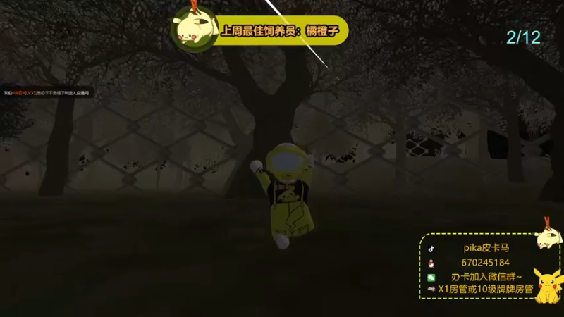 【2021-12-10 21点场】pika皮卡马：国家一级保护废物~~~