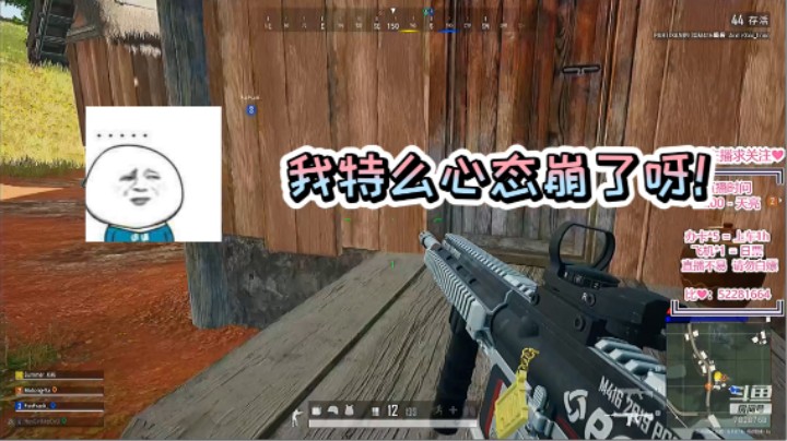 我特么心态崩了呀