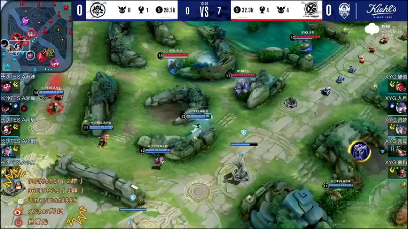 【2021-12-12 19点场】sViper丶阿灿：阿灿：TES VS XYG